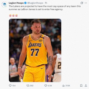 开云下载网址-湖人今夏将猛追字母！有顶薪空间可签换里夫斯：为詹皇离队做准备|东契奇|詹姆斯|勒布朗·詹姆斯|扬尼斯|奥斯汀·里夫斯_新浪体育_新浪新闻